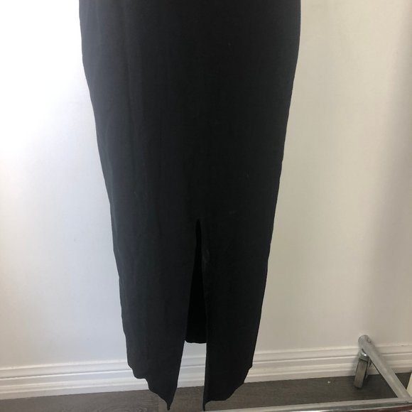 Topshop Summer Black Dress Size 6 - Picture 3 of 7